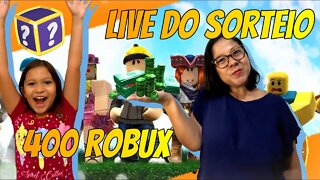 🔴 Live Roblox - Hoje vai ter sorteio de robux!!!!🤑❤️