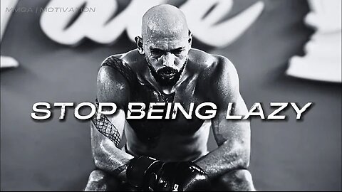 STOP BEING LAZY - Motivational Speech (Andrew Tate Motivation)