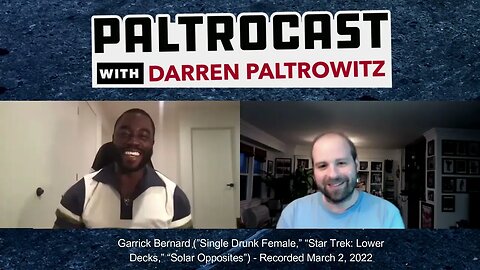 Garrick Bernard interview with Darren Paltrowitz