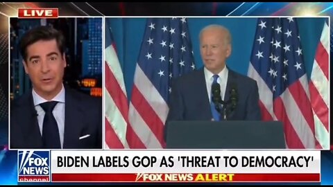 Jesse Watters Breaks Down Biden's Blame MAGA Speech