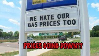 Could Gas Prices Be Going Down?