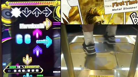 First Time - EXPERT (15) - 877,760 (A+ Clear) on Dance Dance Revolution A3 (AC, US)