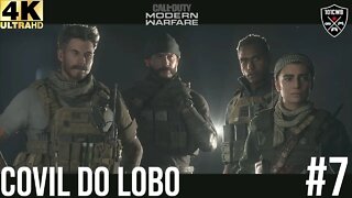 Call of Duty Modern Warfare #7 COVIL do LOBO 4K 60fps PS4 Pro #modernwarfare