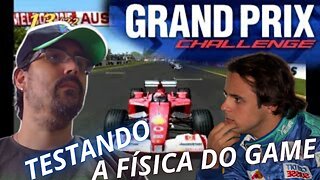 F1 GRAND PRIX CHALLENGE (PS2) GAMEPLAY / VAMOS VER A MECÂNICA E FÍSICA DO GAME DE F1 OFICIAL