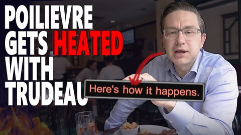 Pierre Poilievre Ate Breakfast with, Justin Trudeau. It got HEATED!