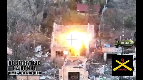 House roof collapses as FPV drone pays a visit