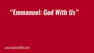 Emmanuel: God With Us