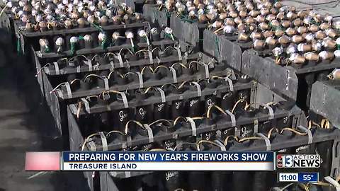 Behind the Scenes: A look at preparations for Fireworks by Grucci on New Year's Eve