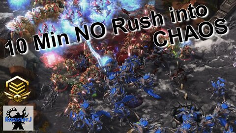 Chronicles of a Gold Protoss Ep 2 - 10 Minutes of No Rush and then CHAOS