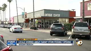 Locals worried about Target store possible opening