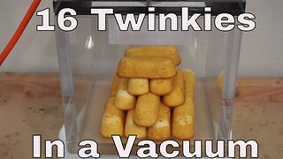 What Happens When You Put 16 Twinkies In A Huge Vacuum Chamber?