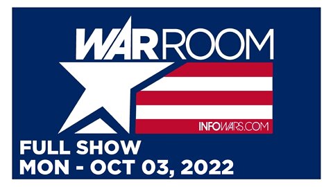 WAR ROOM [FULL] Monday 10/3/22 • Joe Biden Authorizes Bio Weapons, NIH Invests in New COVID Research