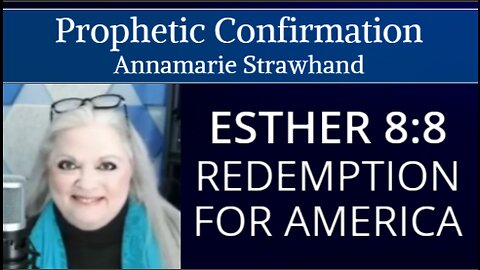 Prophetic Confirmation: Esther 8:8 Redemption For America! It’s been Done! The Land and People are Redeemed!