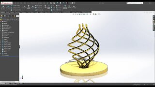 SolidWorks - Make Decorative Metal Design|JOKO ENGINEERING|