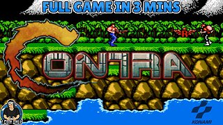 Contra (NES) - Full Game in 3 Minutes