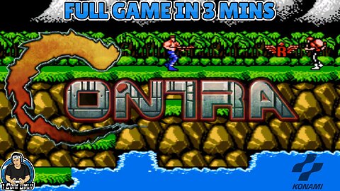 Contra (NES) - Full Game in 3 Minutes
