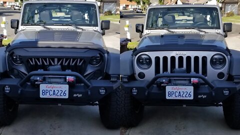 To Angry Eye Or Not To Angry Eye That Is The Jeep Question