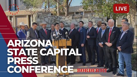 #bordersecurity January 27th, 2023 National Security Experts Join Arizona State Legislators to Address Border Crisis - Press Conference