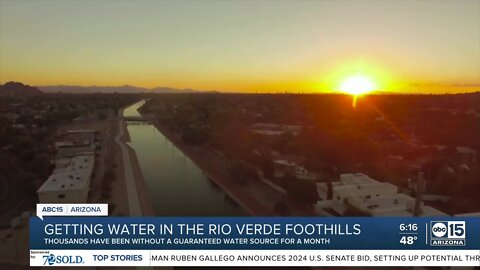 Getting water into the Rio Verde Foothills community