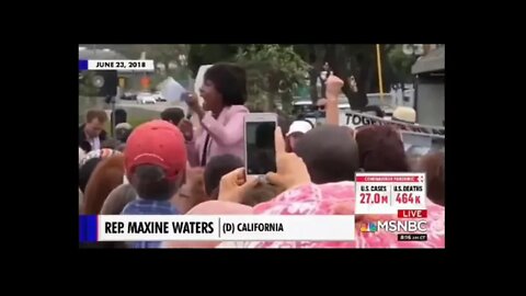Maxine Waters Attempts To Defend Her Hate & Calls To Violence On MSNBC-Fails Miserably!!