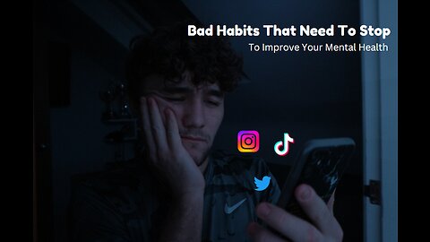 Habits You Must Stop To Improve Your Mental Health!