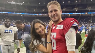 Christen Harper on growing outside of her comfort zone after Jared Goff's Lions trade
