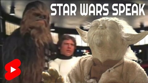 Chewbacca, Han Solo, and Yoda Practice STAR WARS Dialogue #Shorts #YouTubeShorts #ShortsYouTube