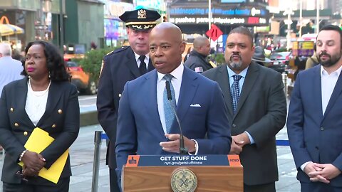 New York City Mayor Eric Adams Signs Bills Prohibiting Concealed Carry Firearms Within Times Square