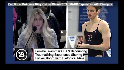 Emotional Swimmer Riley Gaines Shares TRAUMATIC Experience with Biological Male