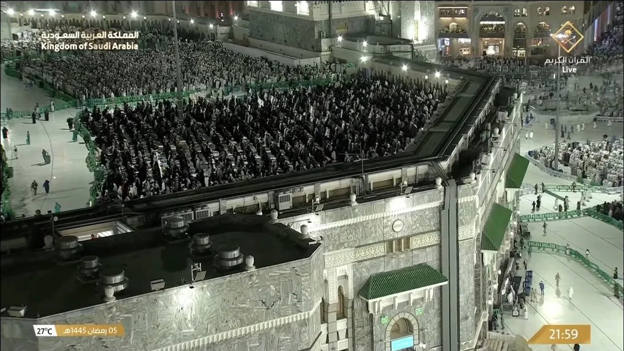 6th #Ramadhan 1445ھ | #Qunoot in Witr | Sheikh Mahir Al-Mu'ayqli ...