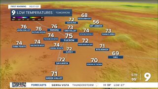 Warmer, drier weather returns to southern Arizona
