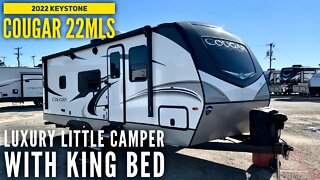 Luxurious Little Camper with King Bed! 2022 Keystone Cougar 22MLS