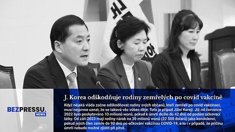J. Korea odškodňuje rodiny zemřelých po covid vakcíně