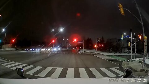Car Runs Red Light