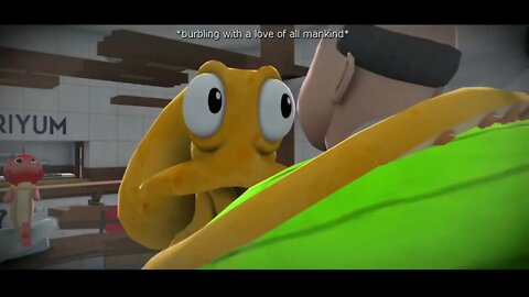 Octodad Dadliest Catch - End of the game Cut Scene