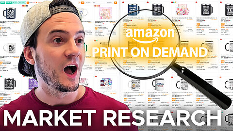 Amazon Print on Demand Market Research (SELL THESE!)