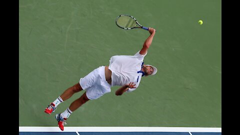 Andy Roddick greatest serve ever!