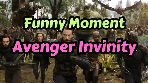Funny Moment capture at Avenger Invinity Movie