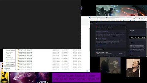 Sailor Moon Season 1 from Disc to My Plext Server Ep 0136 Part 5
