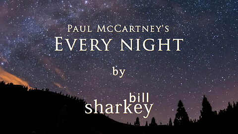 Every Night - Paul McCartney (cover-live by Bill Sharkey)