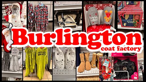 Burlington Coat Factory Shop W/Me | Burlington Name Brands for Less | Christmas 2023 |#shoppingvlog