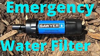 Sawyer Mini Water Filtration System field test