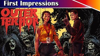 Outer Terror Gameplay - Vampire Survivors Except It's In The 80s