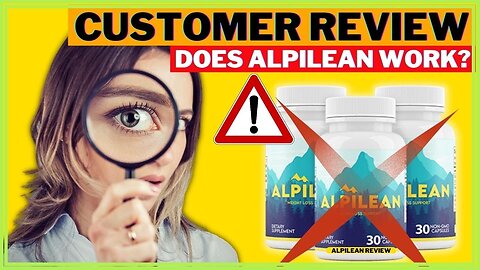 🛑 ALPILEAN - (⚠️CUSTOMER ALERT!🔻) - Alpilean Reviews – Alpilean Weight Loss Review – Alpilean Review