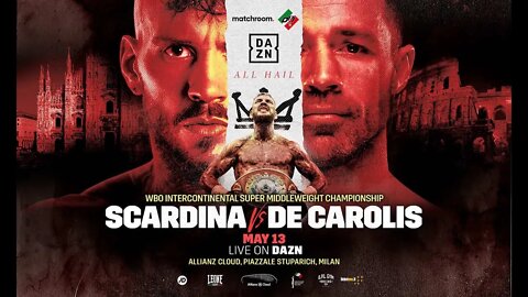 BOXING NEWS SCARDINA vs DE CAROLIS