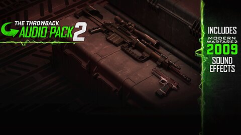 The Throwback Audio Pack 2 Weapon Bundle (updated with Intervention gameplay)