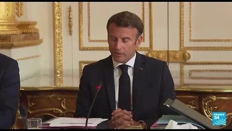 ‼️MACRON’S WARNING‼️“It’s the end of abundance… the end of a carefree time”“