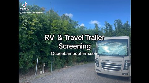 RV & Travel Trailer Screening & Privacy Plants - Block You Rv From The Road