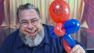 Day 175- 🕷️ DIY Spiderman Balloon Wand Tutorial