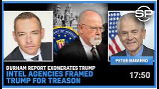 Durham Report Exonerates Trump Intel Agencies Framed Trump For Treason - Author, "Deep State Target"